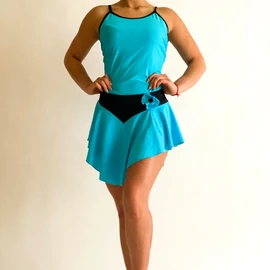 Két részes ruha - cyan kék